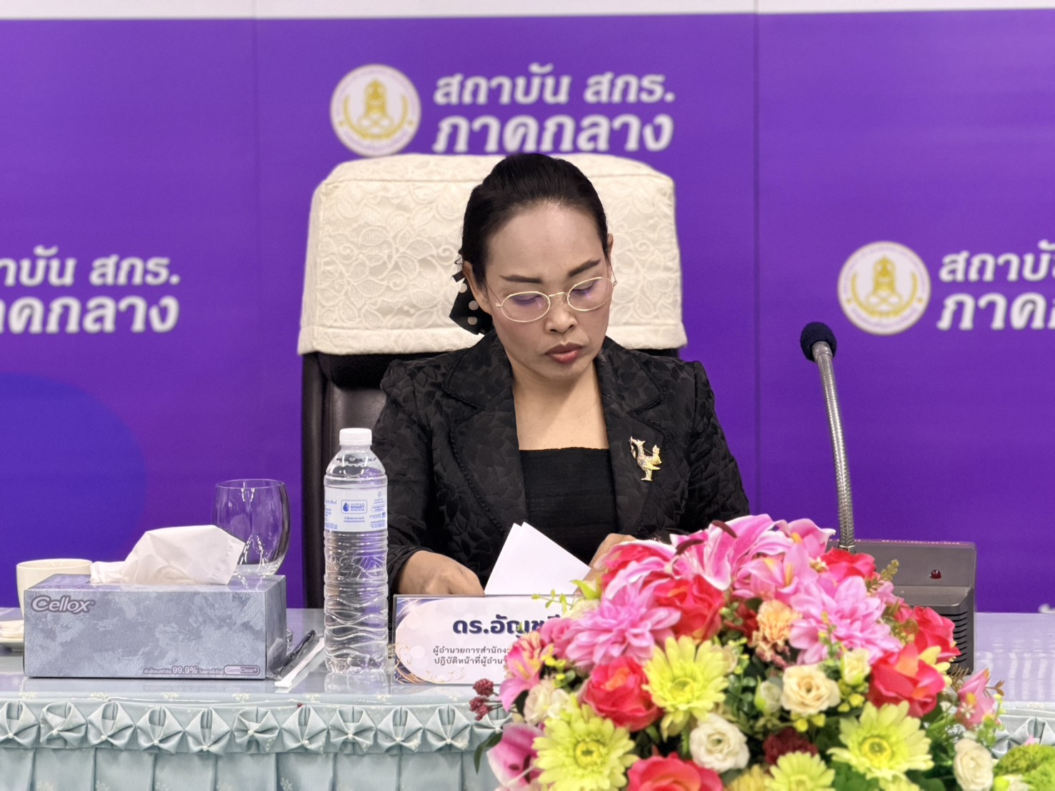 ผู้อำนวยการสำนักงานส่งเสริมการเรียนรู้ประจำจังหวัดราชบุรี เป็นประธานเปิดการประชุม การจัดทำโครงการ “Sweet Heritage : ขนมโบราณ Soft Power ท้องถิ่น จะคงอยู่ By สกร.”